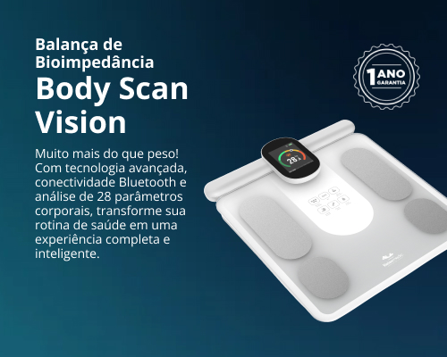 Balança de Bioimpedância Body Scan Vision | Relaxmedic