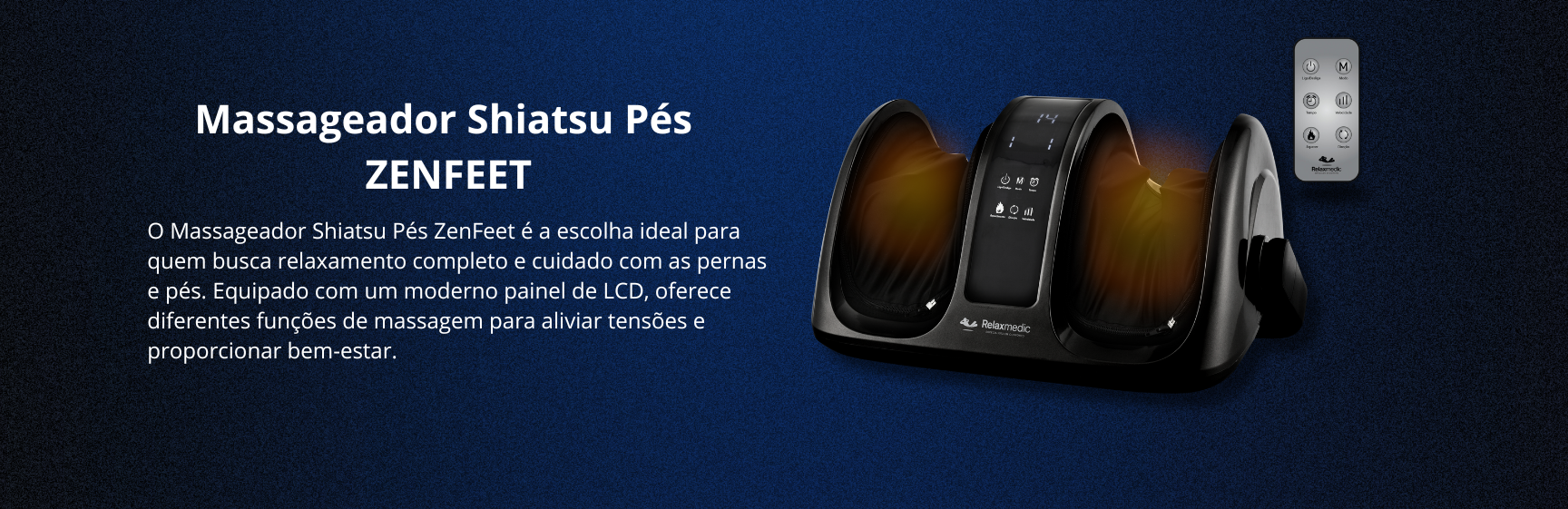Massageador Shiatsu Pés Zenfeet