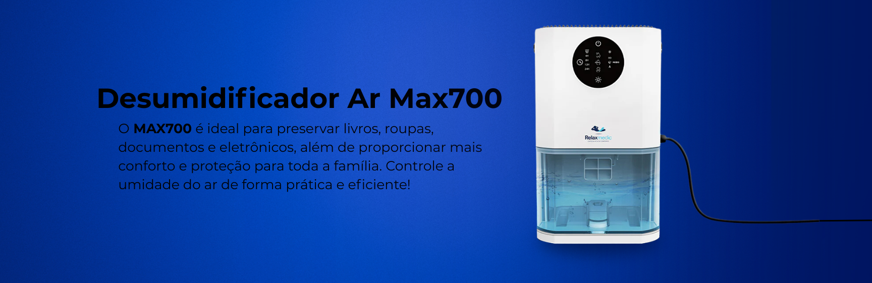 Desumidificador de Ar Max700