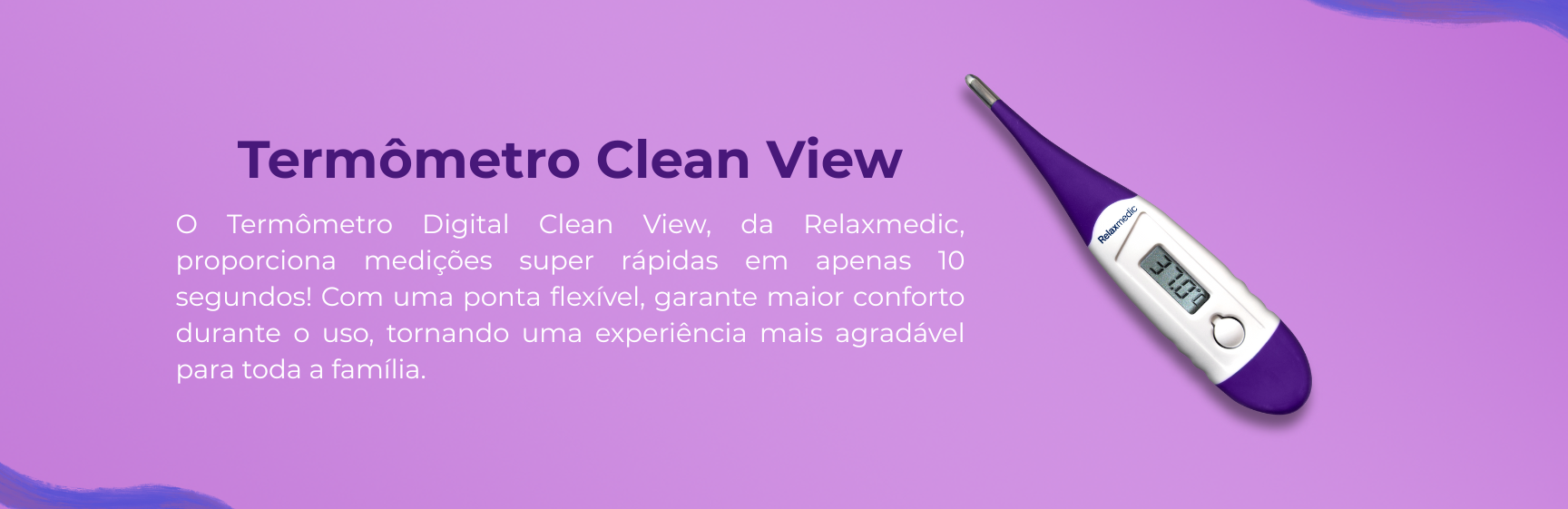 Termômetro Clean View