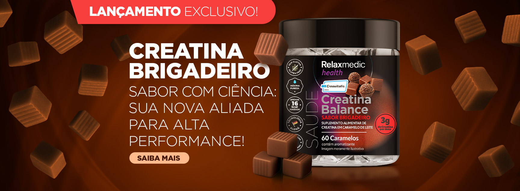 Creatina de Brigadeiro